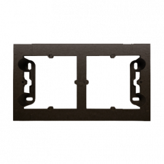 Simon Omietková krabica 2 - viacnásobná hnedá matná, metalizovaná