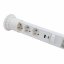 Výsuvná zásuvka, 3x 250V, 2x USB A+C nabíječka, kabel 1.5 m, barva bílá