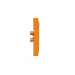 Kryt dvojitý pro přístroje spínačů a tlačítek oranžový