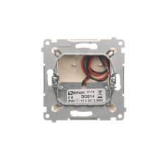 LED osvětlení (přístroj s krytem), 14 V / 0,42 W, barva světla teplá bílá (3100 °K), Simon 54, barva krémová