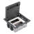 Podlahová krabice SF obdélníkový 4×K45 2×S500 70mm105mm šedá