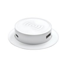 Bezdrátová výsuvná nabíječka 15W + USB A+C 20W PD, barva bílá