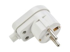 Vidlica uhlová P70 biela IP20
