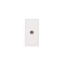 Kryt K45 Mini-jack 3,5mm 45×22,5mm čistě bílá