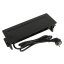 Výklopná zásuvka FLIX BOX,  3x 230 V,  1x USB-A + 1x USB-C, kabel 1,5m, černá
