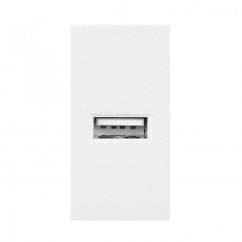 Modulárny nabíjací USB port NOEN. farba biela