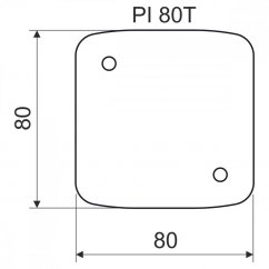 Podložka tepelnoizolačná PI 80 T_XX