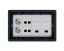 Podlahová zásuvka 2x 250V/16A, 4x RJ45 cat.6, 2x HDMI, barva boxu grafitově-šedá, s pouzdrem pro lité podlahy