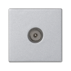 Kryt K45 TV konektor 45 × 45 mm hliník
