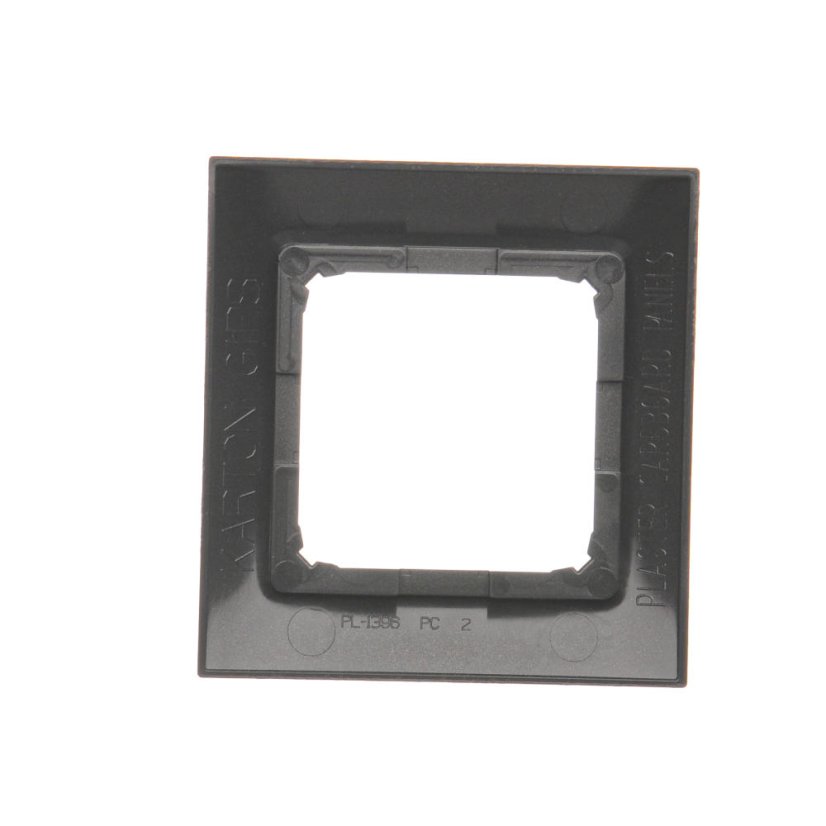 Rámček  1 - pre sadrokartónové krabice antracitová, metalizovaná
