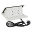 Pop-up blok INCARA 2x zásuvka 250V surface + montážní rám, barva bílá, kabel 2m