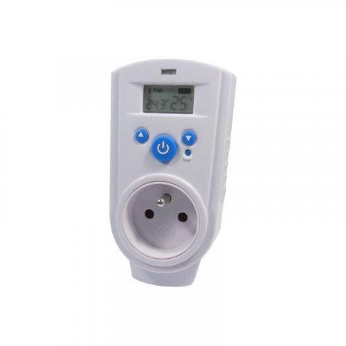Zásuvkový termostat TH-928T digitální