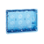 Krabice zapuštěné SIMON 500 3×S500 6×K45 modrá transparentní