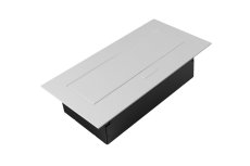 Zásuvkový blok zapuštěný, 2x zásuvka, 2x USB A+C, kabel 1,5m, barva bílá