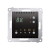 Digitální programovatelný termostat s vestavěným snímačem teploty antracit, metalizovaná
