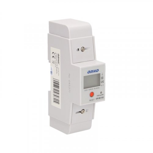 Jednofázový indikátor spotřeby elektřiny s přídavným submetrem, 80A