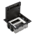 Podlahová krabice SF obdélníkový 4×K45 2×S500 70mm105mm grafitově-šedá