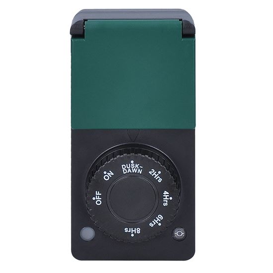 Časovač so súmrakovým senzorom 230V, 3600W