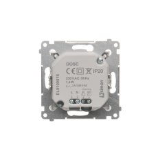 LED osvětlení s pohybovým senzorem (přístroj s krytem), 230 V / 1,23 W, barva světla teplá bílá (3100 °K), Simon 54, barva bílá