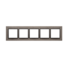 Simon Betónový rám 5-násobný tmavý betón/antracit