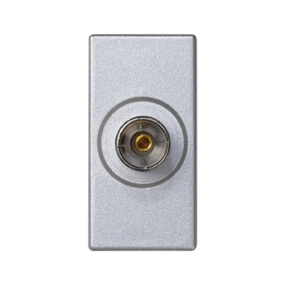 Kryt K45 TV konektor 45×22,5mm hliník