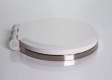 Jednoduchá zásuvka zapustená, 1x zásuvka, 1x USB (nabíjací), Qi nabíjanie, farba biela, kábel 1.8m