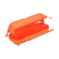 Hermeticky uzatvárateľný box pre káble, oranžový