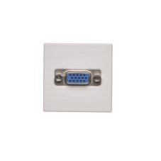 Kryt K45 VGA (D-SUB 15) 45×45mm čistě bílá