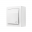Tlačítko "zvonek" 10AX, odolné proti vlhkosti, barva bílá