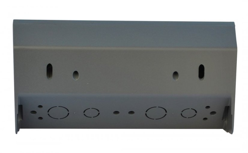 Rohová zásuvka 2x 250V /16A v grafitové matné barvě, bez kabelu