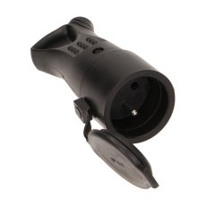 Gumová zásuvka s rukoväťou 16A / 250V AC