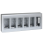 Nástenný box SIMON 500 6×S500 12×K45 hliník
