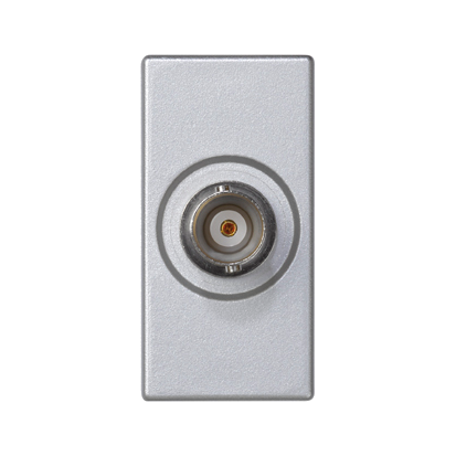 Simon K45 BNC 45 × 22,5 mm hliník