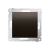 Simon Krížový spínač, posun 7 (jednotka s krytom) 16AX 250V, skrutkové svorky, hnedý matný, metalizovaný