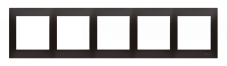 Rámček 5 - pre sadrokartónové krabice antracitová, metalizovaná
