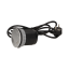Jednoduchá zásuvka zapustená, 1x zásuvka, 1x USB port nabíjací, farba strieborná, kábel 1.8m